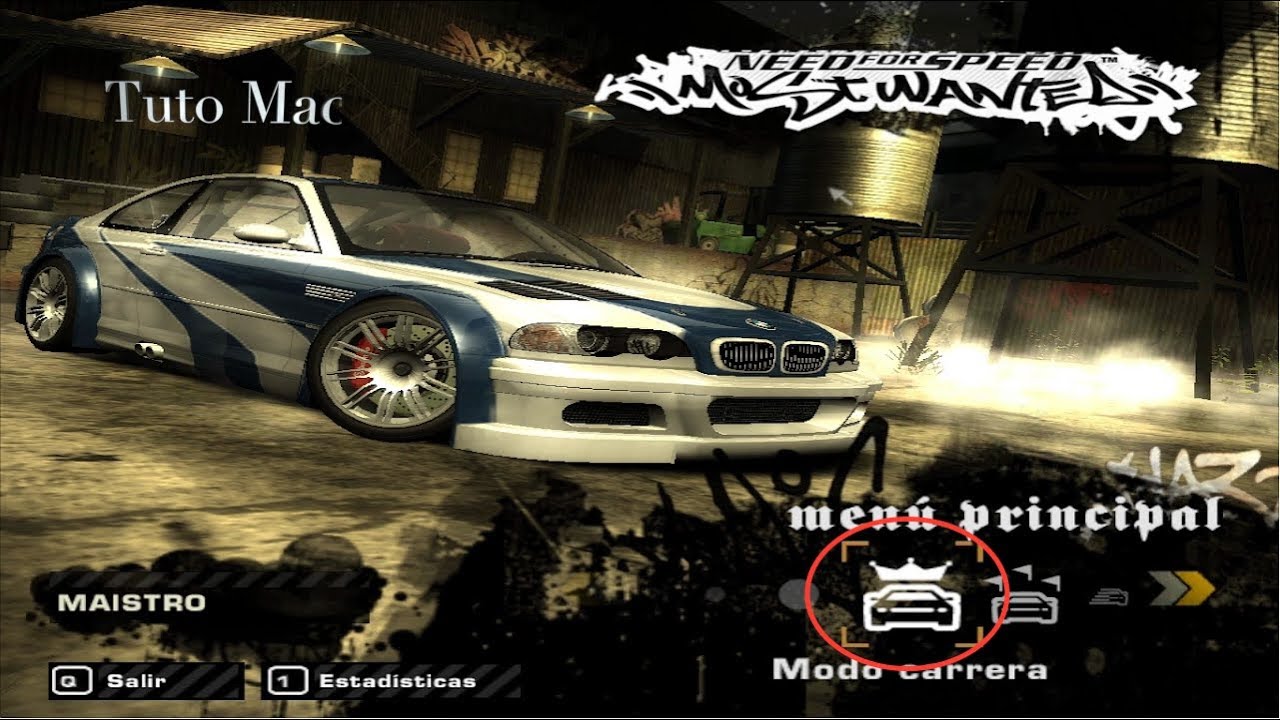 install need for speed most wanted mac